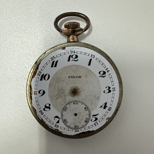 Antike favor taschenuhr - taschenuhr, (ca