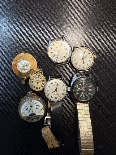 Vintage uhren konvolut - 7x,