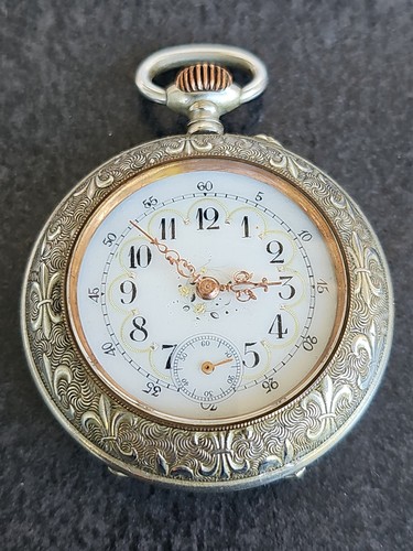 Antike mechanische taschenuhr - antike,