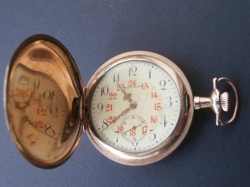 Waltham taschenuhr savonette - taschenuhr,