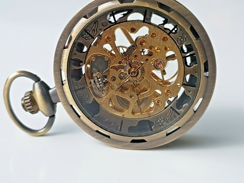 Mechanische skelett taschenuhr - mechanische,