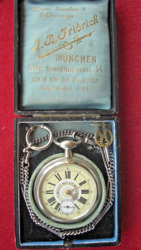 Alte taschenuhr silber mit - taschenuhr,