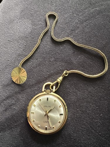 Vintage taschenuhr veritas - taschenuhr, 17