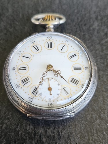 Antike mechanische taschenuhr - antike,