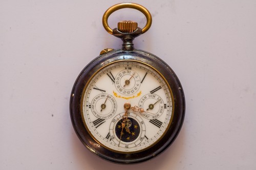 Antike taschenuhr mit - antike,