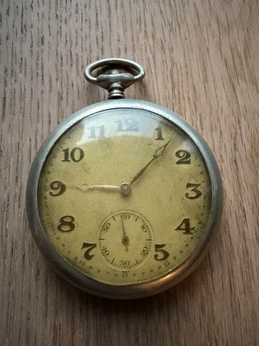 Antike taschenuhr silber - antike,