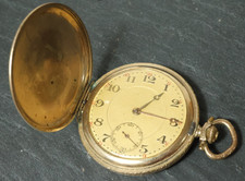 Alte goldene Taschenuhr