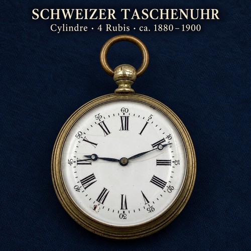 Antike schweizer taschenuhr - schweizer,