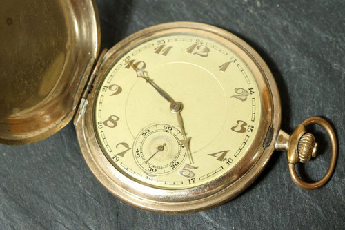 Alte goldene taschenuhr - goldene,