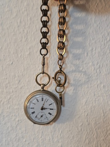 Antike taschenuhr cylindre - antike, 6