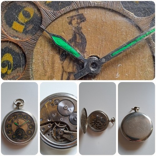 Antike cyma taschenuhr - taschenuhr, 45mm