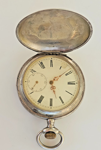 Antike mechanische taschenuhr - antike,