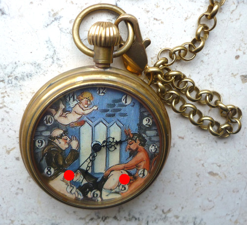 Taschenuhr mit erotik - erotik,